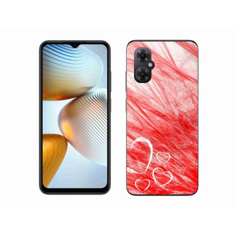 Gél borítás mmCase a Xiaomi Poco M4 5G számára - szív