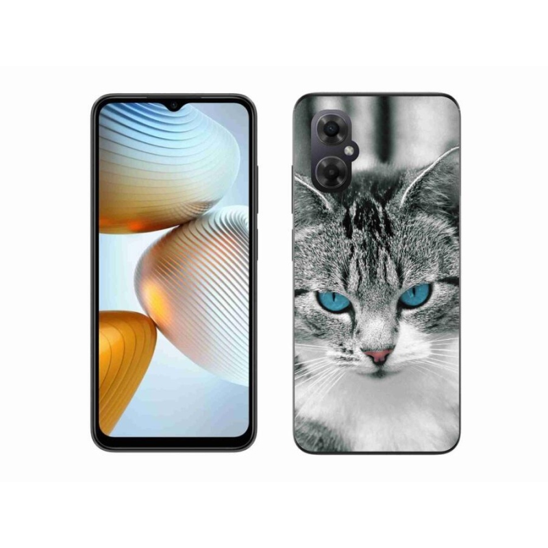 Gél borítás mmCase a Xiaomi Poco M4 5G számára - cat view 1