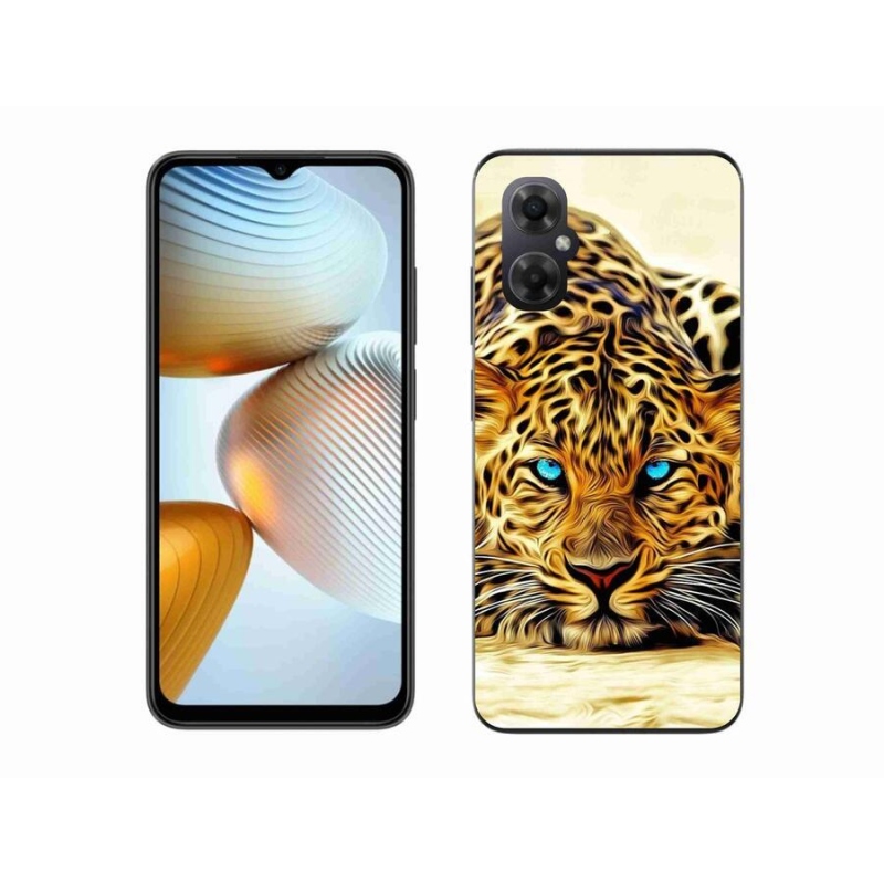 Gél borítás mmCase a Xiaomi Poco M4 5G számára - rajzfilm tigris