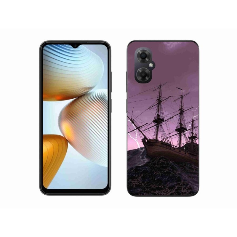 Gél borítás mmCase a Xiaomi Poco M4 5G számára - hajó a viharban