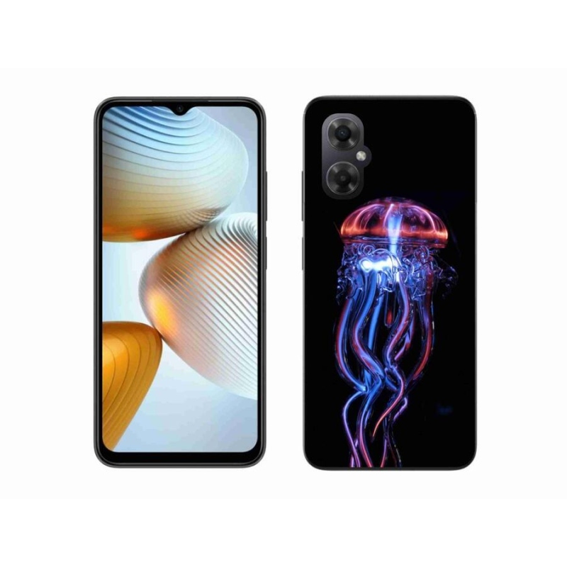 Gél borítás mmCase a Xiaomi Poco M4 5G-hez - medúza