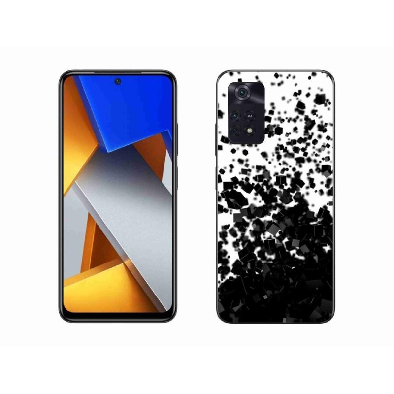 Gél borítás mmCase a Xiaomi Poco M4 Pro 4G-hez - absztrakt minta 1