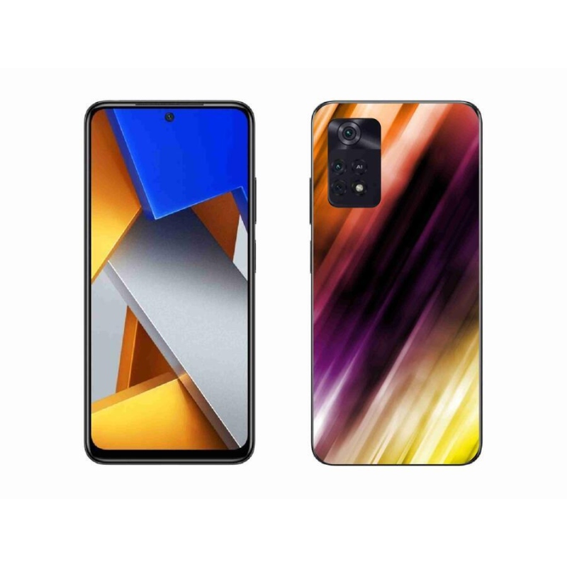Gél borítás mmCase a Xiaomi Poco M4 Pro 4G-hez - absztrakt minta 5
