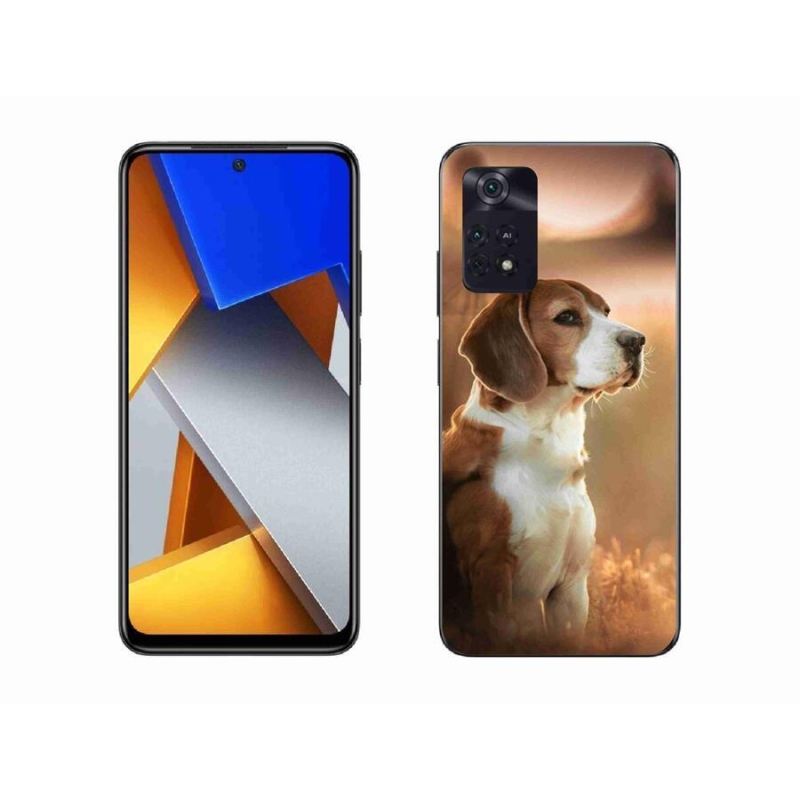 Gél védőburkolat mmCase a Xiaomi Poco M4 Pro 4G készülékhez - bézs színű