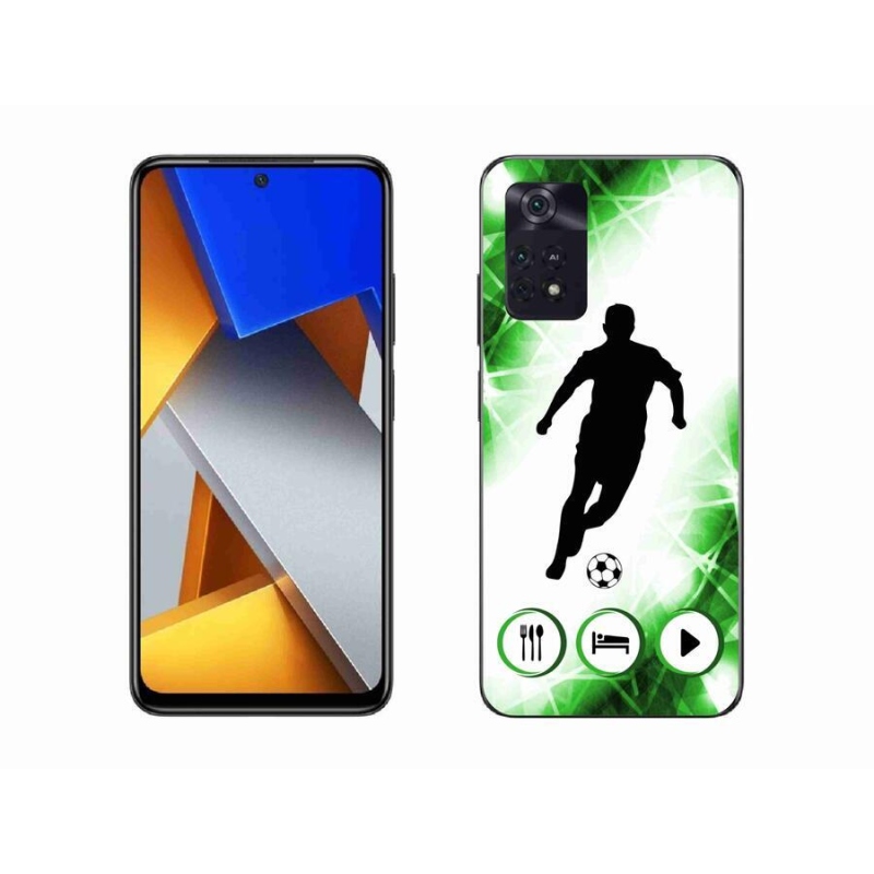 Gél borítás mmCase a Xiaomi Poco M4 Pro 4G-hez - focista