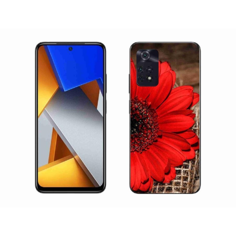 Gél borítás mmCase a Xiaomi Poco M4 Pro 4G-hez - gerbera