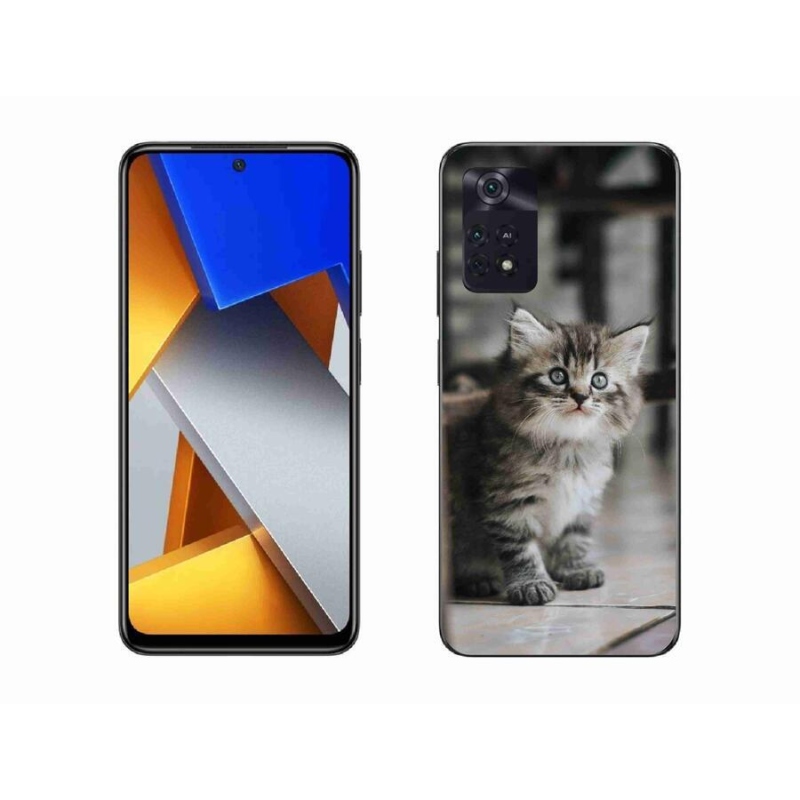 Gél borítás mmCase a Xiaomi Poco M4 Pro 4G-hez - cica