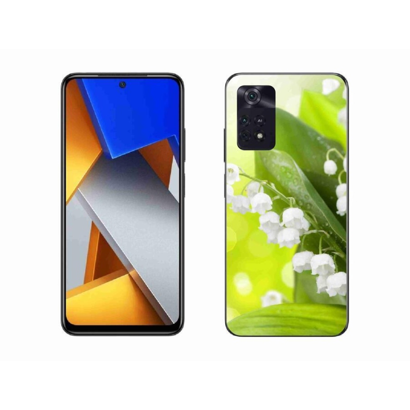 Gél borító mmCase a Xiaomi Poco M4 Pro 4G-hez - lily of the valley