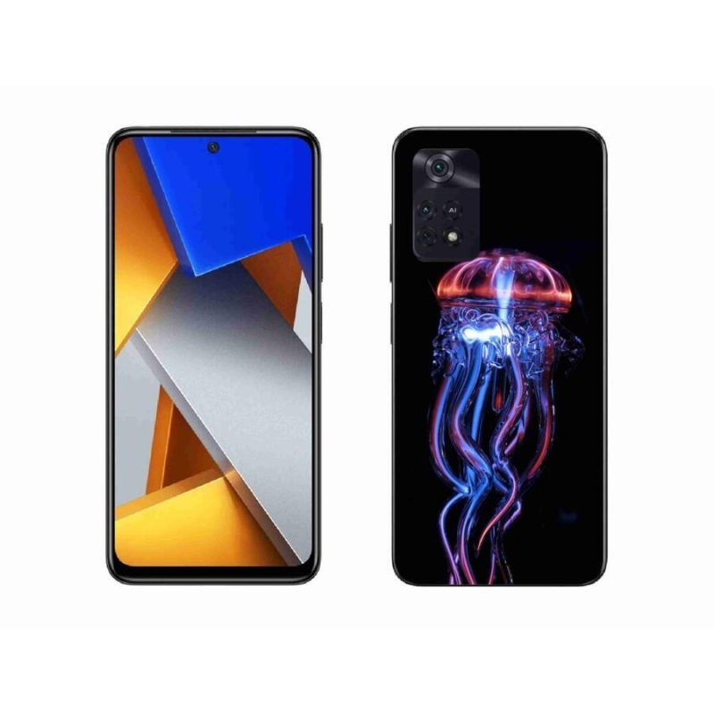 Gél borítás mmCase a Xiaomi Poco M4 Pro 4G-hez - medúza