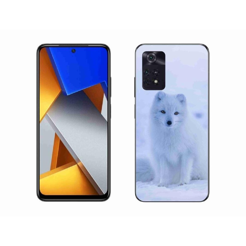 Gél borítás mmCase a Xiaomi Poco M4 Pro 4G-hez - polár róka