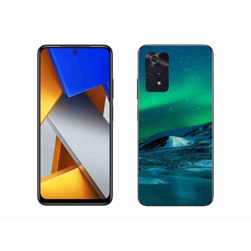 Gél borítás mmCase a Xiaomi Poco M4 Pro 4G-hez - sarki fény