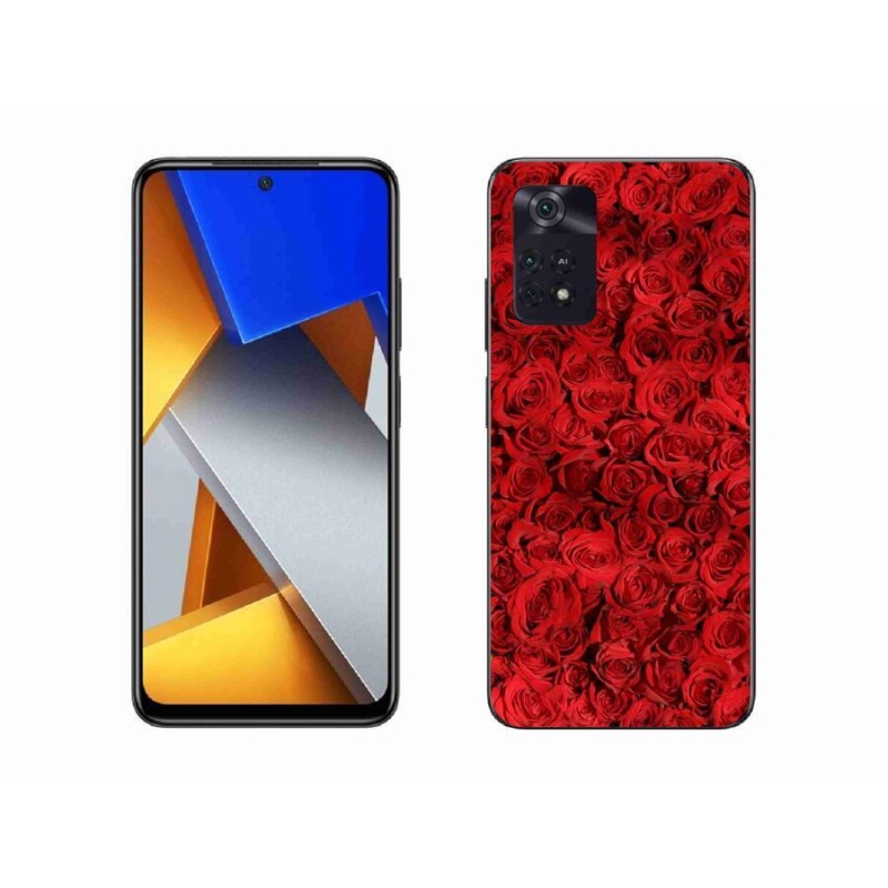 Gél borítás mmCase a Xiaomi Poco M4 Pro 4G készülékhez - rózsaszínű