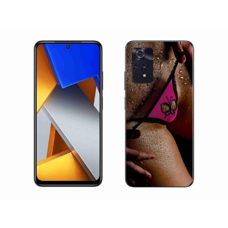 Gél borítás mmCase a Xiaomi Poco M4 Pro 4G-hez - szexi nő