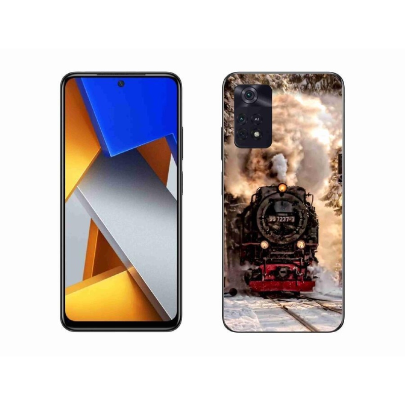 Gél borítás mmCase a Xiaomi Poco M4 Pro 4G-hez - vonat