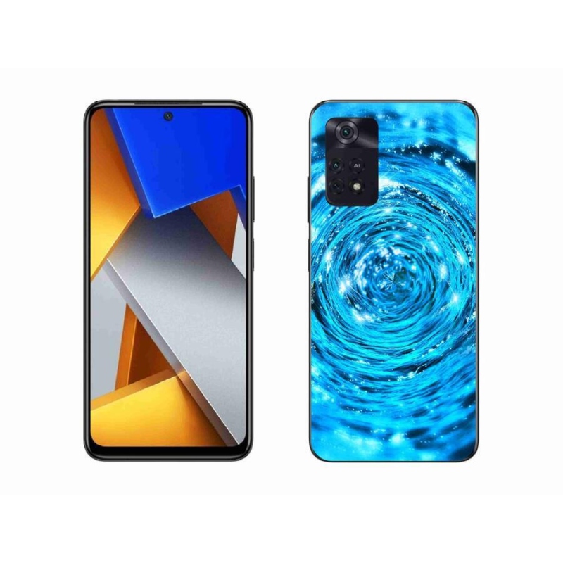 Gél borítás mmCase a Xiaomi Poco M4 Pro 4G-hez - water vortex