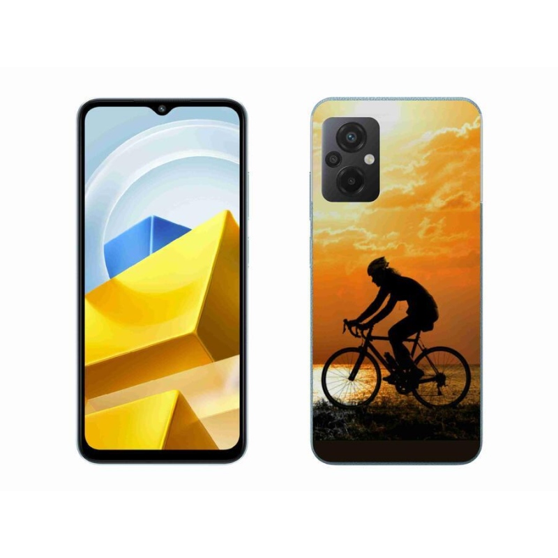 Gél borító mmCase a Xiaomi Poco M5 4G - kerékpározás