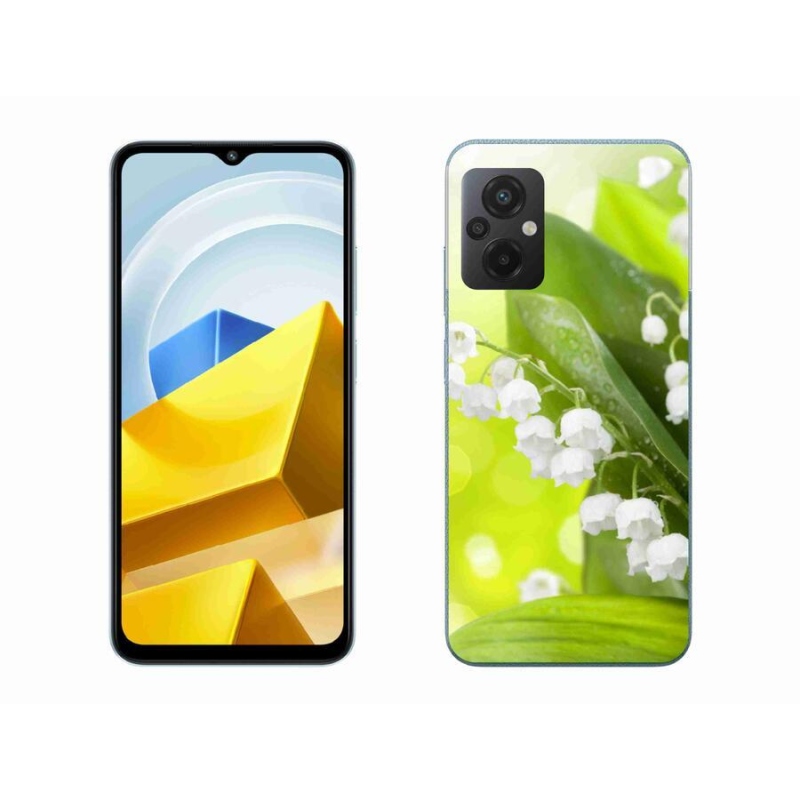 Gél borítás mmCase a Xiaomi Poco M5 4G-hez - lily of the valley