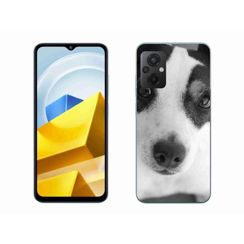 Gél borítás mmCase a Xiaomi Poco M5 4G-hez - kutya