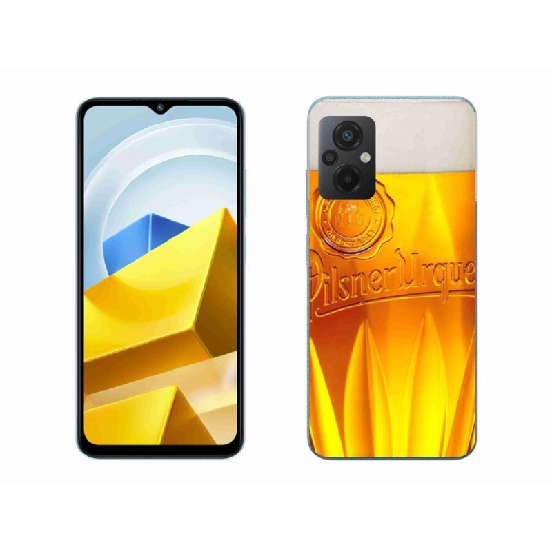 Gél borítás mmCase a Xiaomi Poco M5 4G-hez - sör