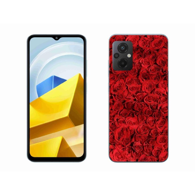 Gél borítás mmCase a Xiaomi Poco M5 4G-hez - rózsaszínű