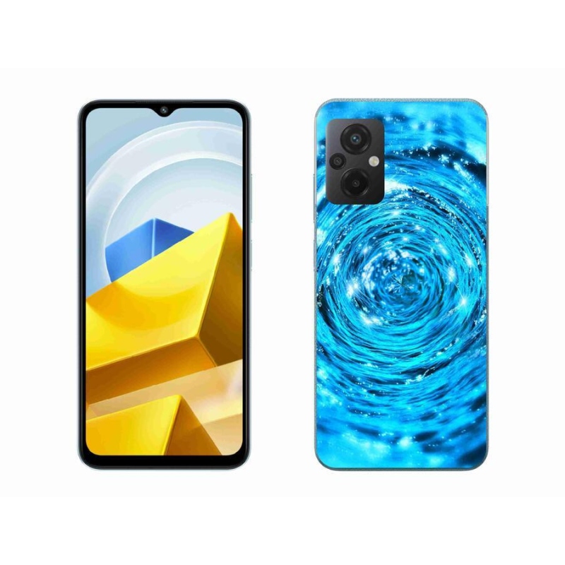 Gél borítás mmCase a Xiaomi Poco M5 4G-hez - water vortex