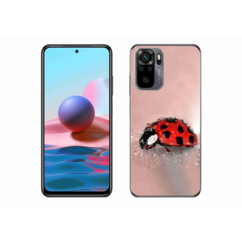 Gél borítás mmCase a Xiaomi Poco M5s készülékhez - katicabogár