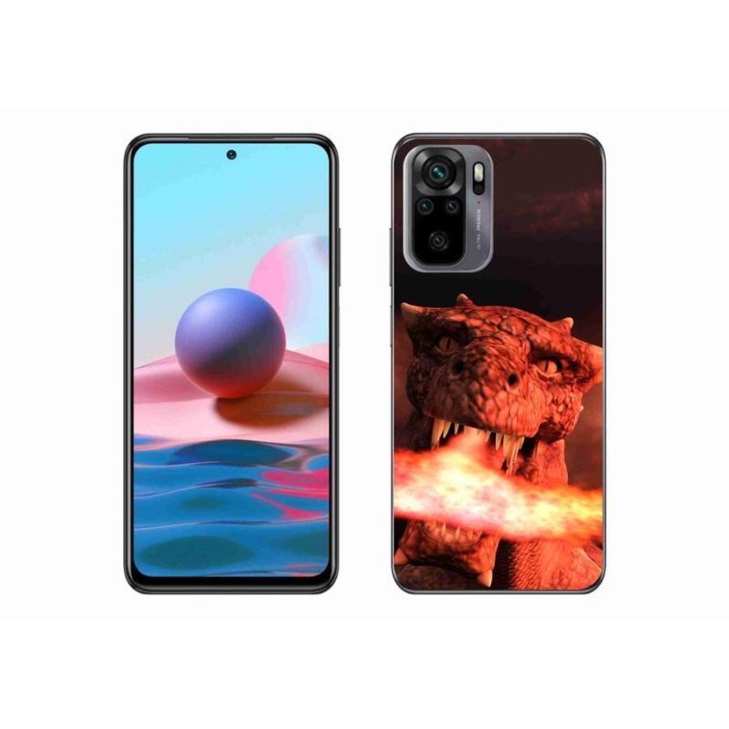 Gél borítás mmCase a Xiaomi Poco M5s készülékhez - sárkány