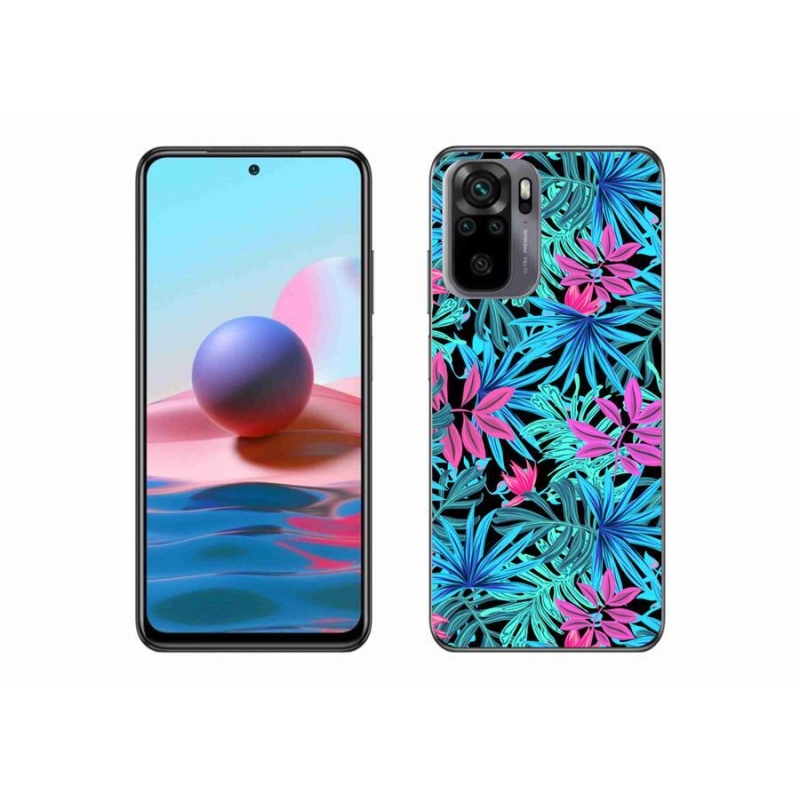 Gél borító mmCase a Xiaomi Poco M5s számára - virágok 3