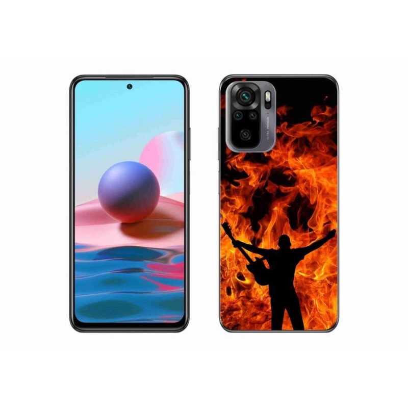 Gél borító mmCase a Xiaomi Poco M5s számára - zenész és tűz
