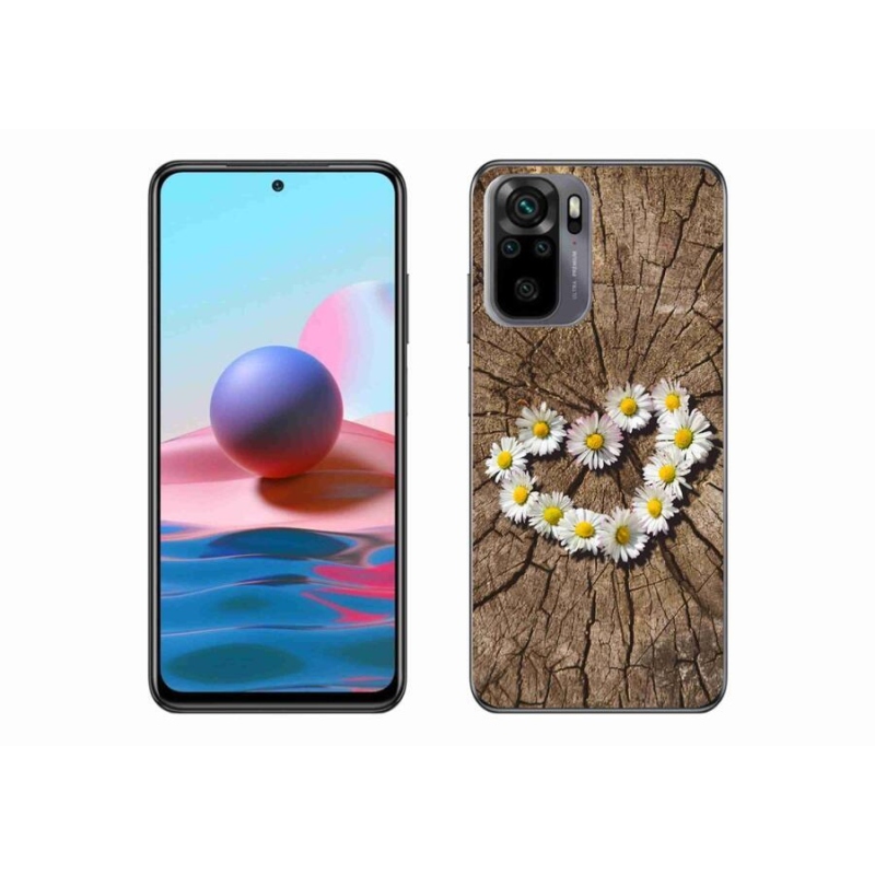 Gél borítás mmCase a Xiaomi Poco M5s készülékhez - százszorszépek szíve