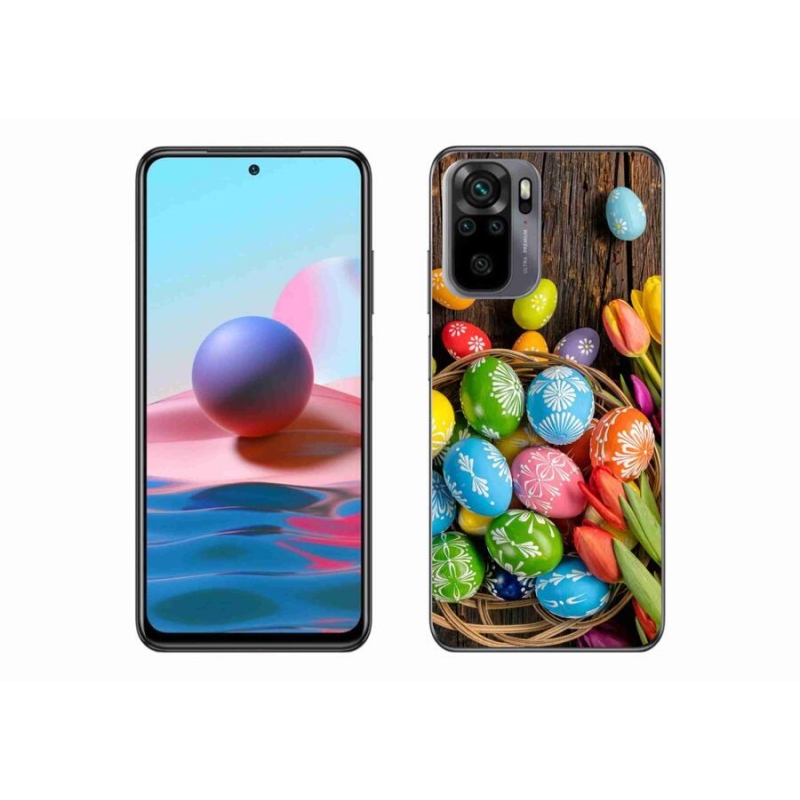 Gél borítás mmCase a Xiaomi Poco M5s készülékhez - Húsvéti tojás
