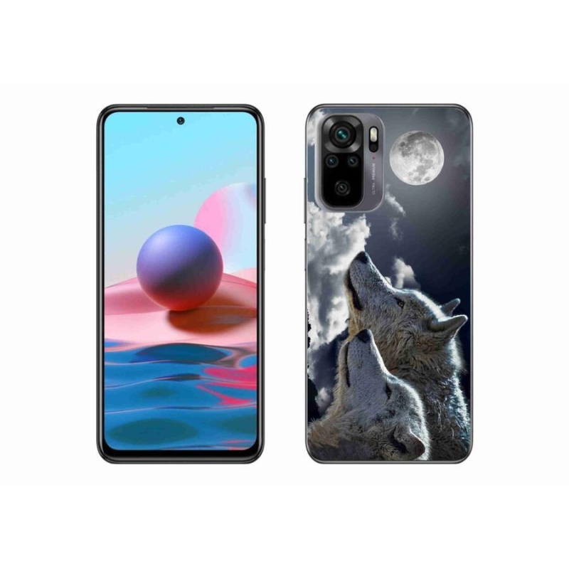 Gél borítás mmCase a Xiaomi Poco M5s készülékhez - farkasok