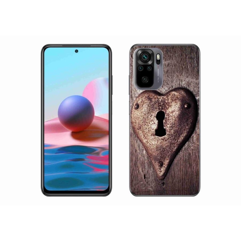 Gél borító mmCase a Xiaomi Poco M5s készülékhez - szív alakú zár