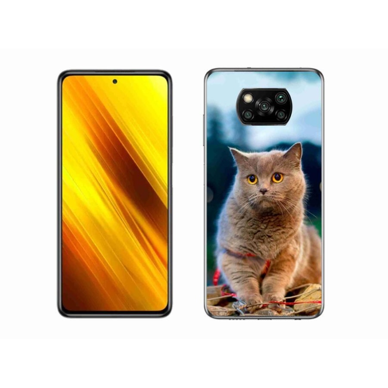 Gél borítás mmCase a Xiaomi Poco X3-hoz - brit kék 2