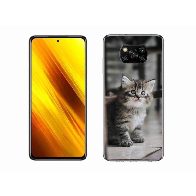 Gél borítás mmCase a Xiaomi Poco X3-hoz - cica