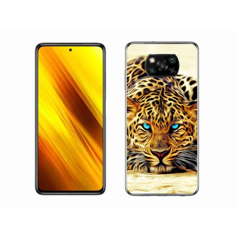 Gél borítás mmCase a Xiaomi Poco X3-hoz - rajzfilm tigris