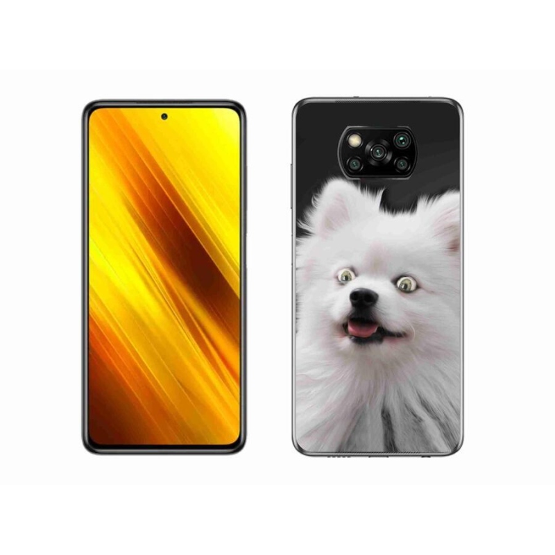 Gél borítás mmCase a Xiaomi Poco X3 Pro számára - fehér tipp