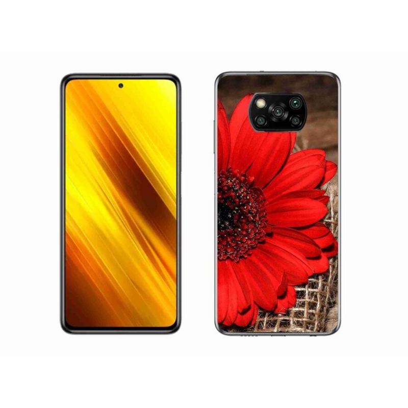 Gél borítás mmCase a Xiaomi Poco X3 Pro készülékhez - gerbera