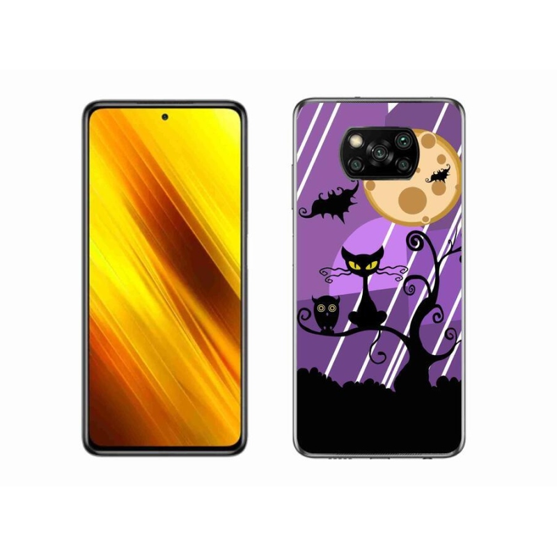 Gél borítás mmCase a Xiaomi Poco X3 Pro számára - halloween