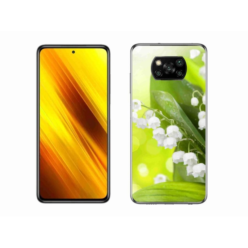Gél borítás mmCase a Xiaomi Poco X3 Pro számára - lily of the valley