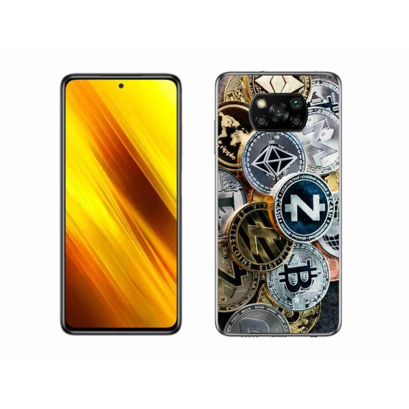 Gél borítás mmCase a Xiaomi Poco X3 Pro számára - kriptovaluták