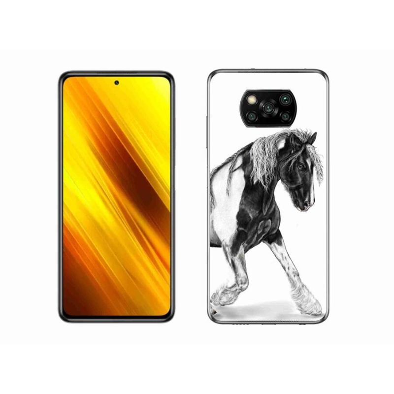 Gél borítás mmCase a Xiaomi Poco X3 Pro számára - ló