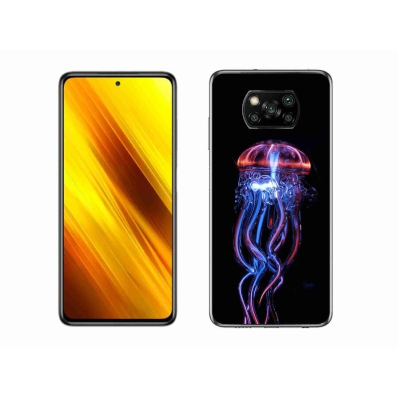 Gél borítás mmCase a Xiaomi Poco X3 Pro számára - medúza