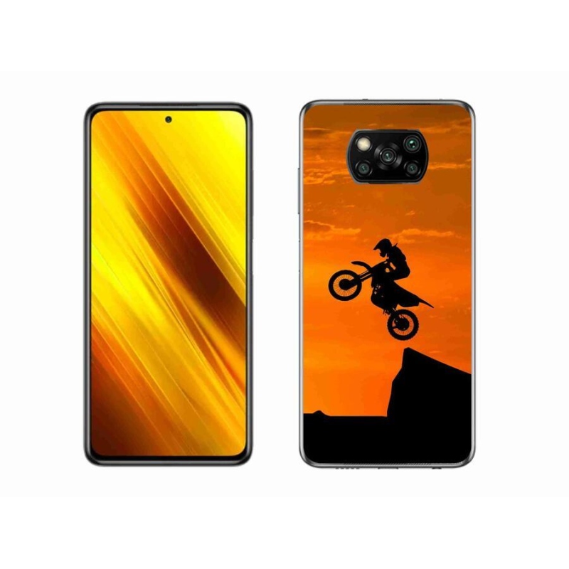 Gél borítás mmCase a Xiaomi Poco X3 Pro számára - motocross