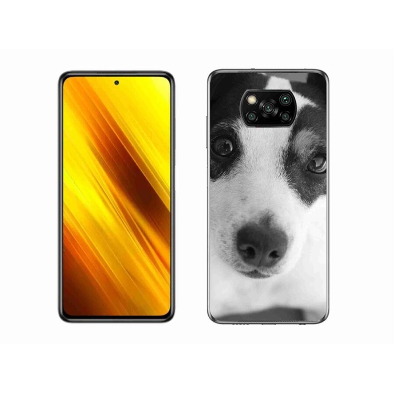 Gél borítás mmCase a Xiaomi Poco X3 Pro számára - kutya