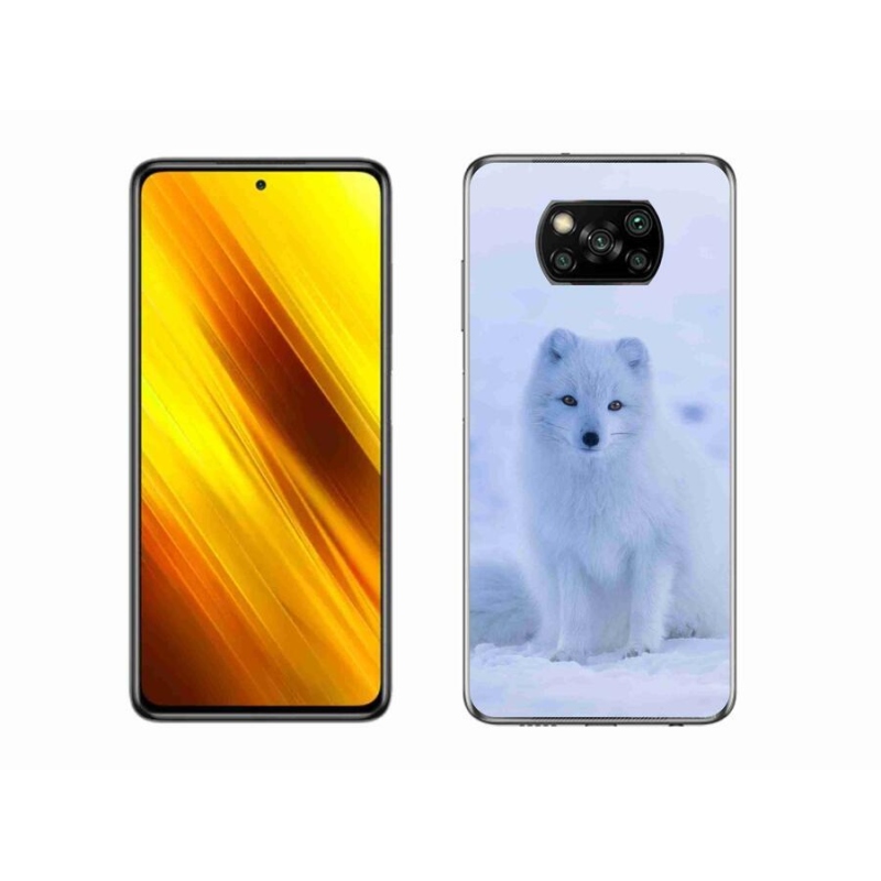 Gél borítás mmCase a Xiaomi Poco X3 Pro készülékhez - polár róka