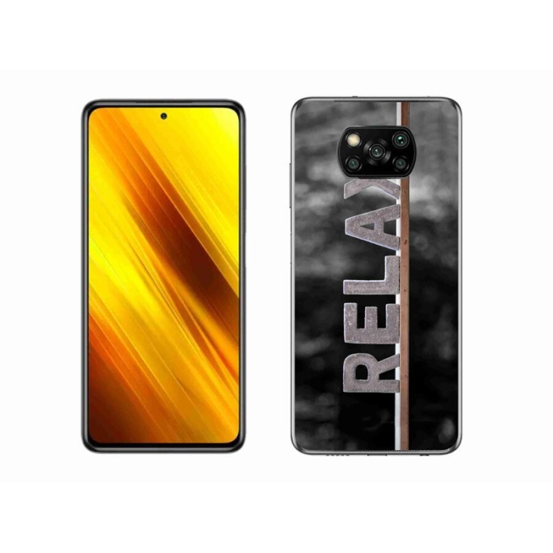 Gél borítás mmCase a Xiaomi Poco X3 Pro számára - relax 1