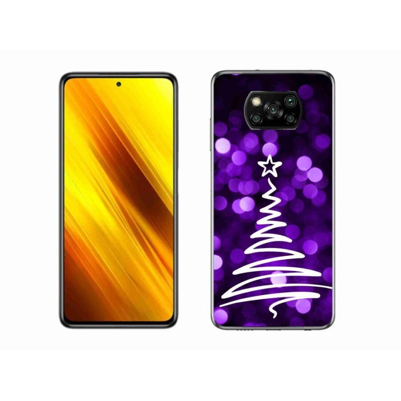 Gél borítás mmCase a Xiaomi Poco X3 Pro számára - fa