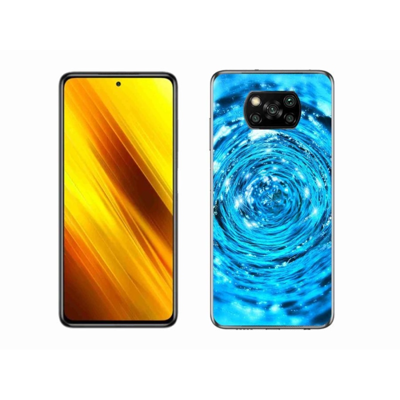 Gél borítás mmCase a Xiaomi Poco X3-hoz - water vortex