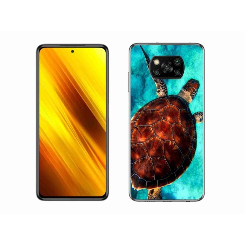 Gél borítás mmCase a Xiaomi Poco X3-hoz - teknősbéka